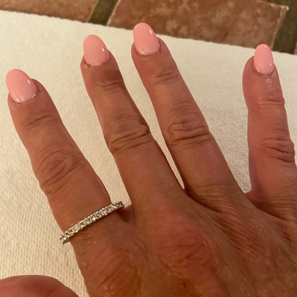 Silver Tone Trendy Ring